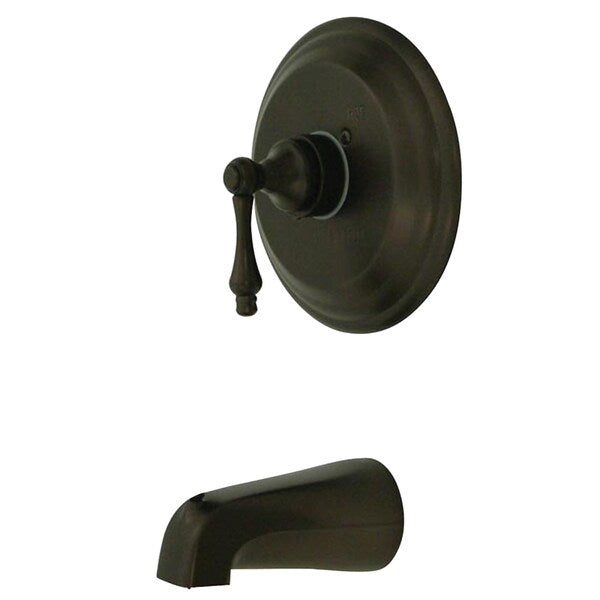 Tub and Shower Faucet, Oil Rubbed Bronze, Wall Mount
