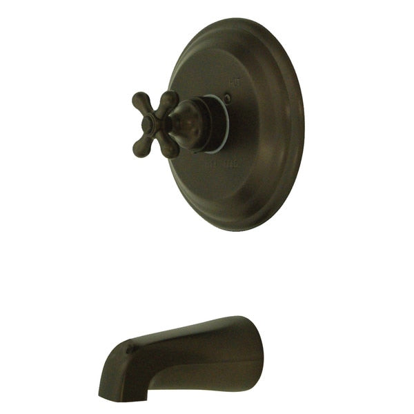 Tub and Shower Faucet, Oil Rubbed Bronze, Wall Mount