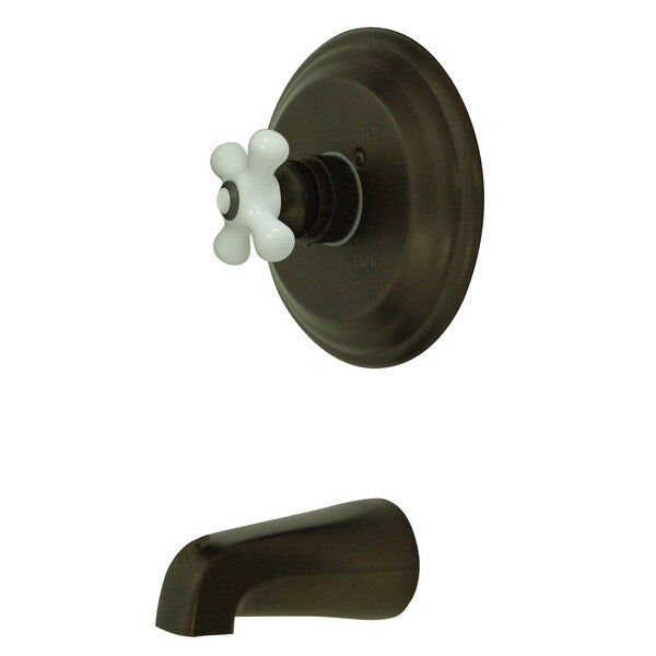 Tub and Shower Faucet, Oil Rubbed Bronze, Wall Mount