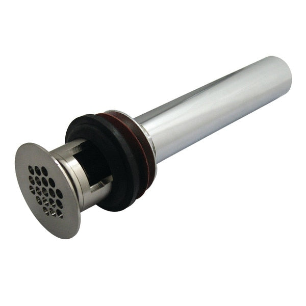 Brass, Bathroom Sink Drain, Grid Drain with Overflow
