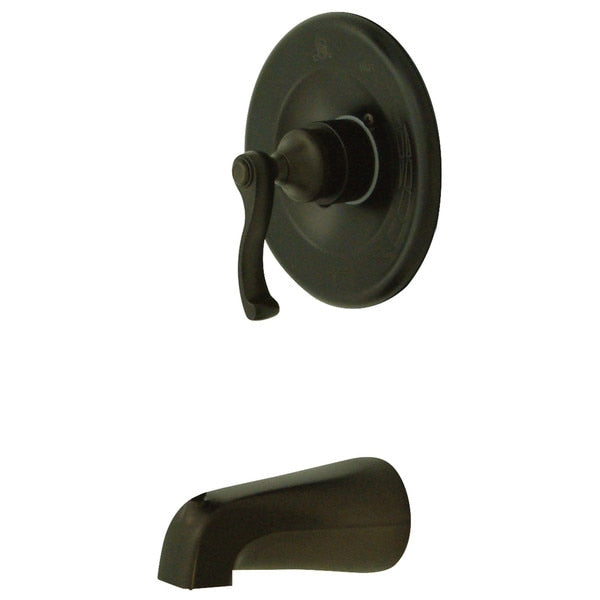 Tub and Shower Faucet, Oil Rubbed Bronze, Wall Mount