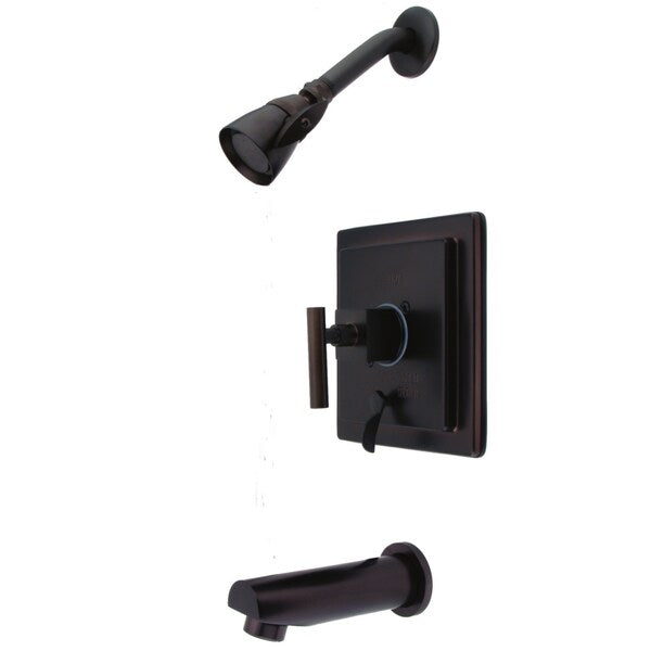 Tub and Shower Faucet, Oil Rubbed Bronze, Wall Mount