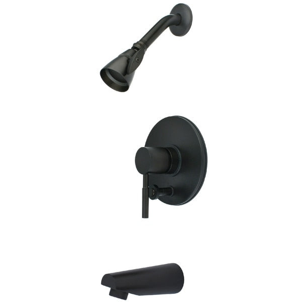 Tub and Shower Faucet, Oil Rubbed Bronze, Wall Mount