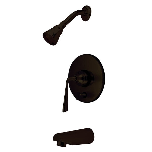Tub and Shower Faucet, Oil Rubbed Bronze, Wall Mount