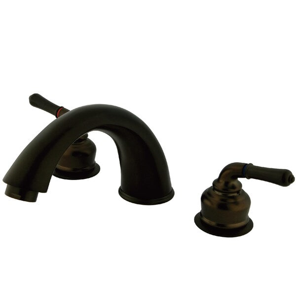 Roman Tub Faucet, Oil Rubbed Bronze, Deck Mount