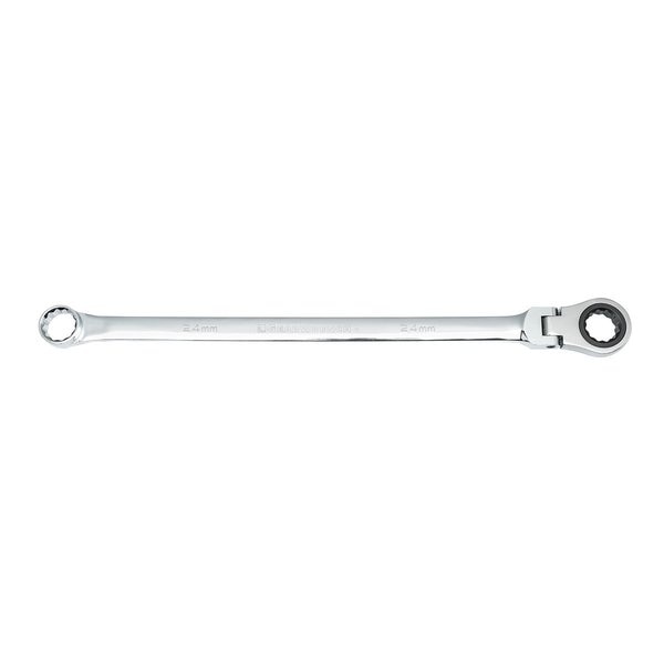 Flex Head Ratcheting Wrench, 24mm