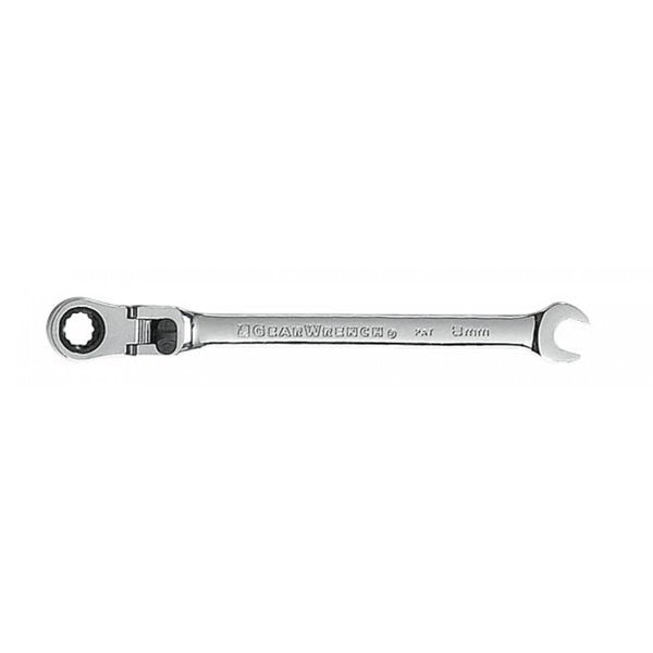 Univ Spline Flex Ratchet Wrench, 8mm