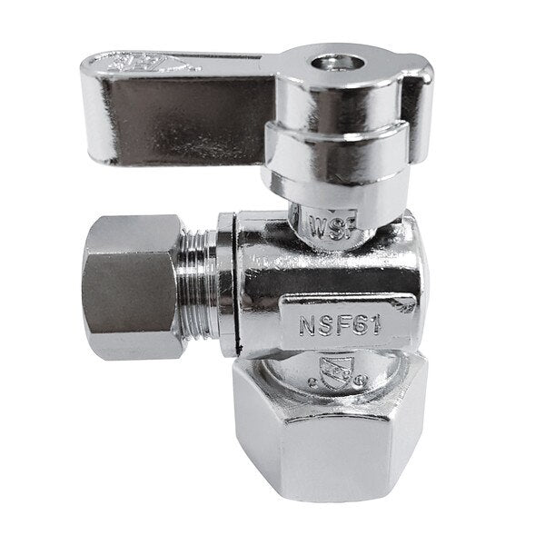 KF4310 1/2 Fip X 3/8 OD Comp Angle Stop Valve