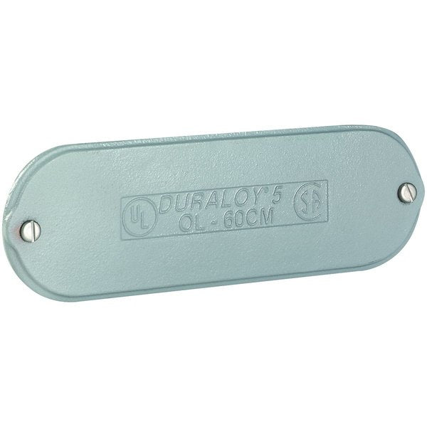 Weatherproof Cover, 5 in W, 1 in H, Iron13 in L