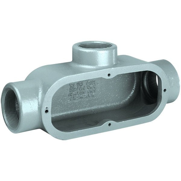 Conduit Body, T, Gray, Iron, 3