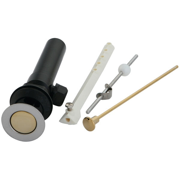 Brass, Bathroom Sink Drain, Pop-Up Drain with Overflow