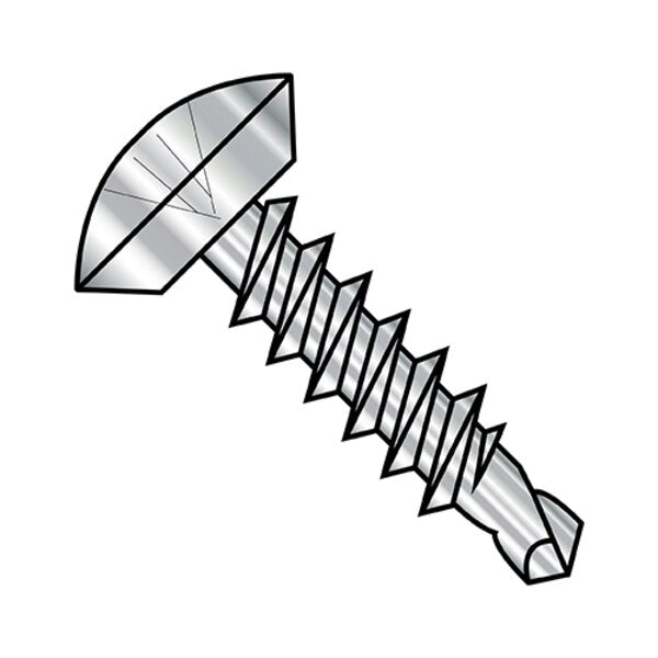 10-16X1/2 PHIL OVAL U/C SDS FT #2PT STAINLESS STEEL