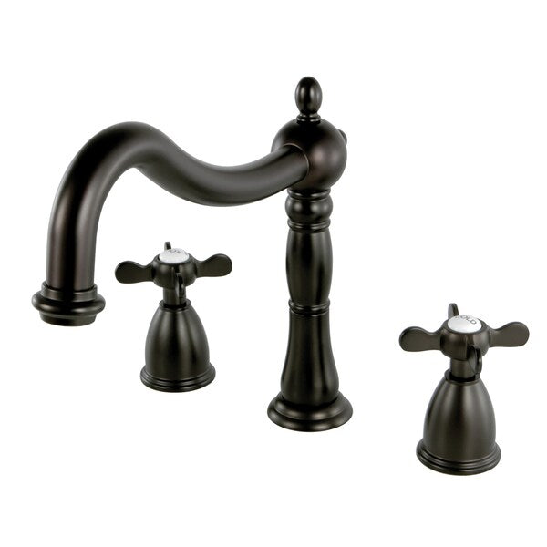 KS1345BEX Roman Tub Filler with Cross Handle