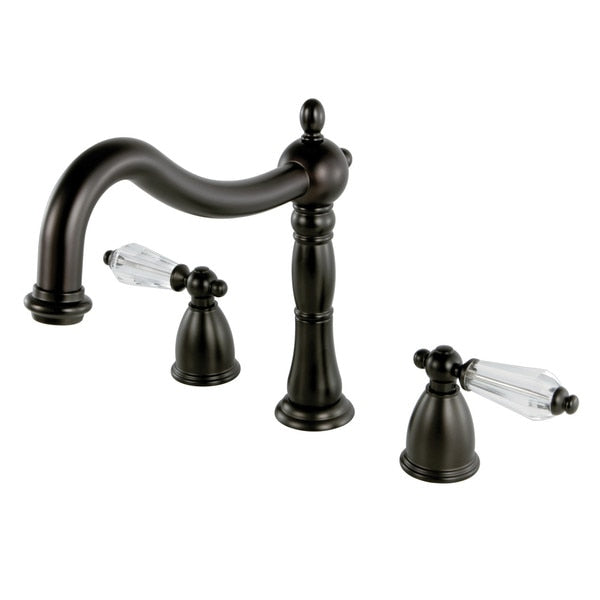 KS1345WLL Roman Tub Filler with Cross Handle