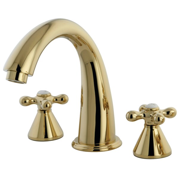 KS2362AX Roman Tub Filler Metal Cross Handle