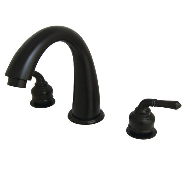 Roman Tub Faucet, Oil Rubbed Bronze, Deck Mount