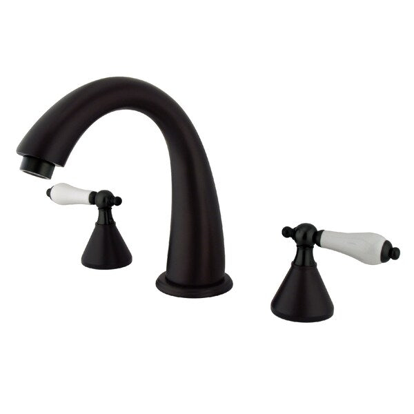 Roman Tub Faucet, Oil Rubbed Bronze, Deck Mount