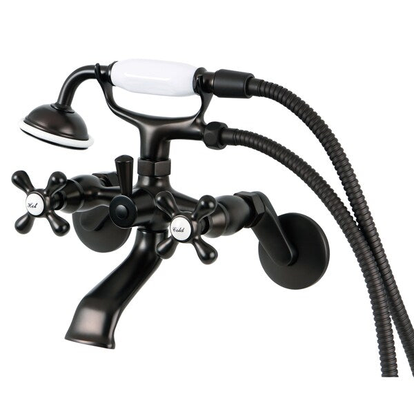 Wall-Mount Clawfoot Tub Faucet, Oil Rubbed Bronze, Wall Mount