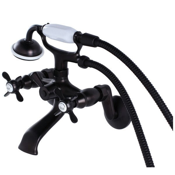 Wall-Mount Clawfoot Tub Faucet, Oil Rubbed Bronze, Wall Mount
