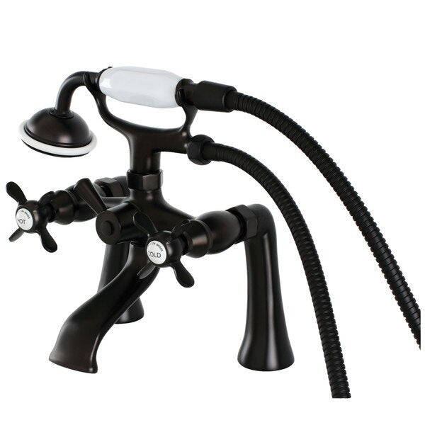 Deck-Mount Clawfoot Tub Faucet, Oil Rubbed Bronze, Deck Mount
