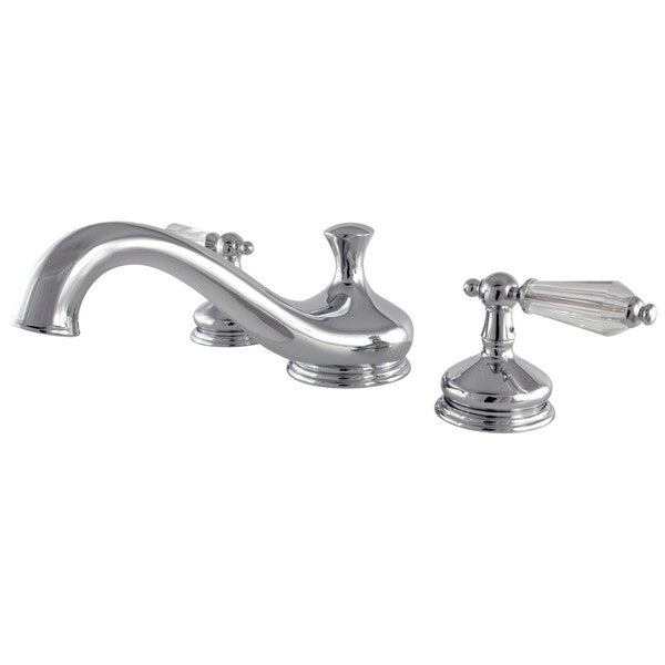 KS3331WLL Roman Tub Filler with Cross Handle