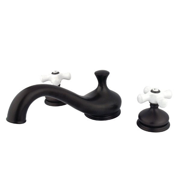 Roman Tub Faucet, Oil Rubbed Bronze, Deck Mount