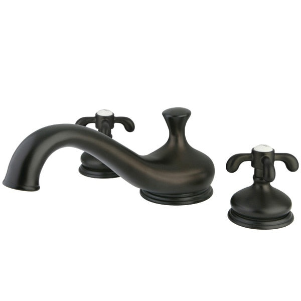 Roman Tub Faucet, Oil Rubbed Bronze, Deck Mount