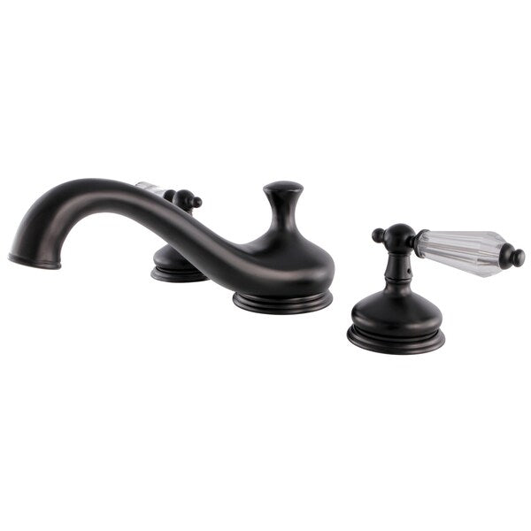 KS3335WLL Roman Tub Filler with Cross Handle