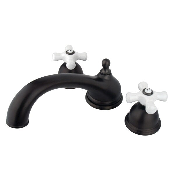 Roman Tub Faucet, Oil Rubbed Bronze, Deck Mount