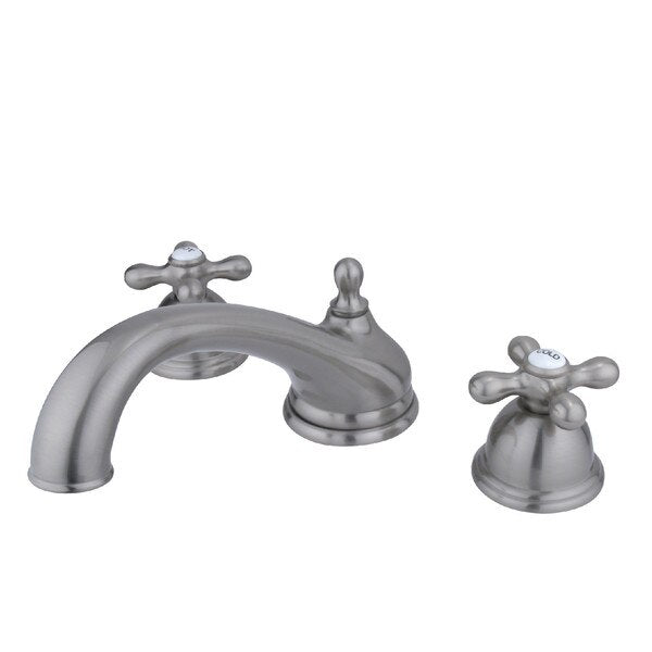 Roman Tub Faucet, Brushed Nickel, Deck Mount