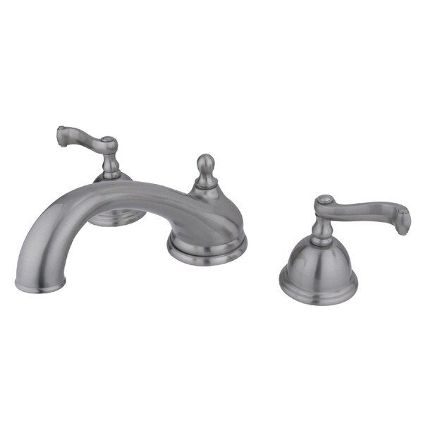 Roman Tub Faucet, Brushed Nickel, Deck Mount