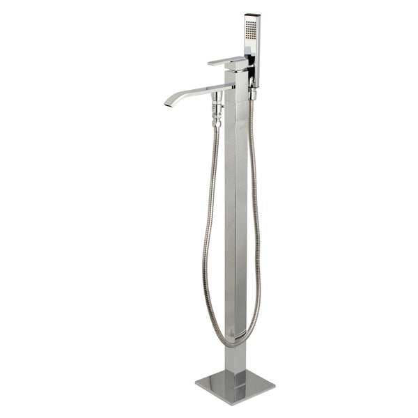 Freestanding Tub Faucet, Polished Chrome, Freestanding