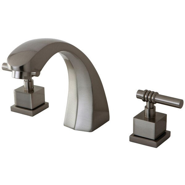 Roman Tub Faucet, Brushed Nickel, Deck Mount