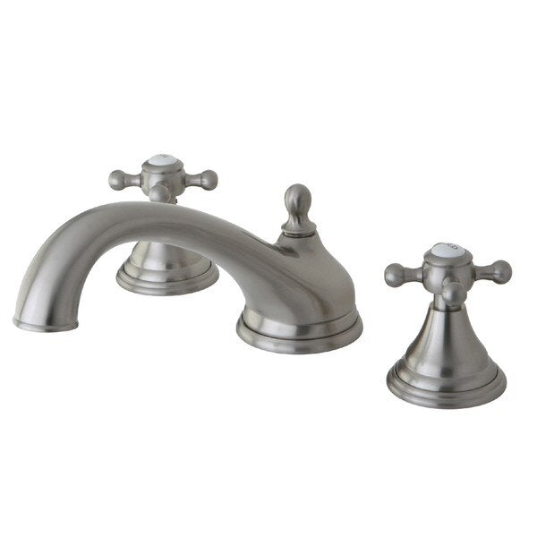 Roman Tub Faucet, Brushed Nickel, Deck Mount