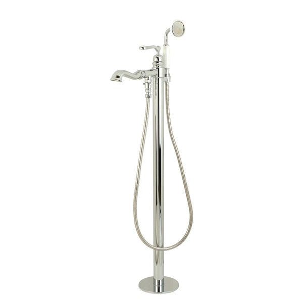Freestanding Tub Faucet, Polished Chrome, Freestanding