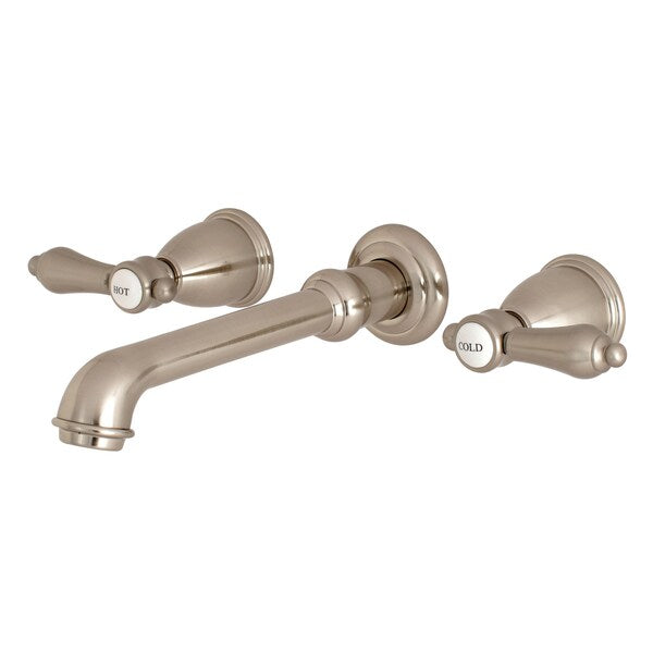 Roman Tub Faucet, Brushed Nickel, Wall Mount