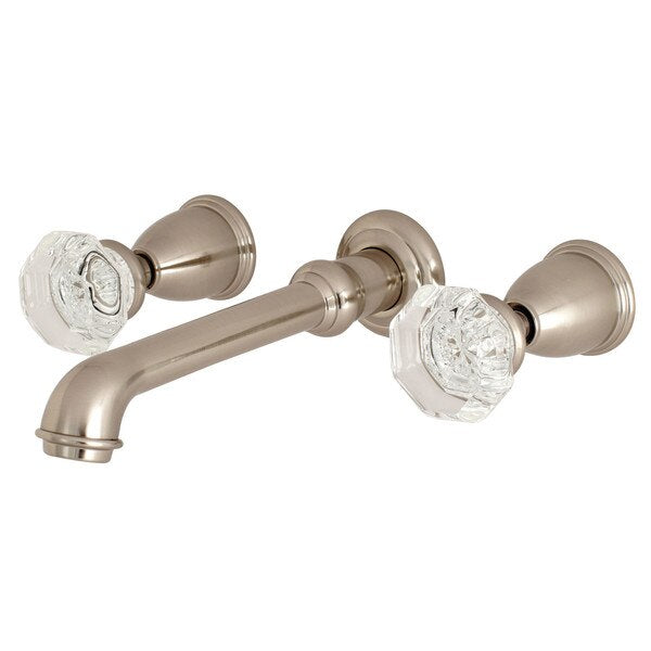 Roman Tub Faucet, Brushed Nickel, Wall Mount
