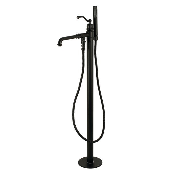 Freestanding Tub Faucet, Matte Black, Freestanding