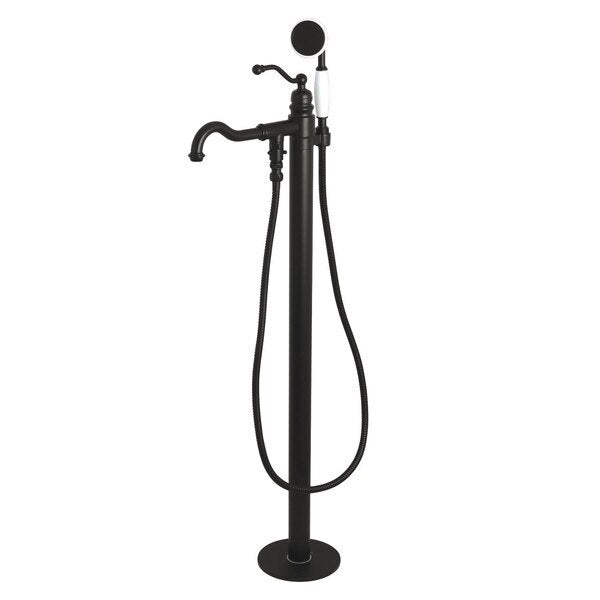Freestanding Tub Faucet, Matte Black, Freestanding