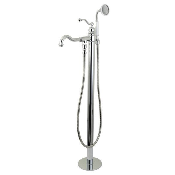 Freestanding Tub Faucet, Polished Chrome, Freestanding