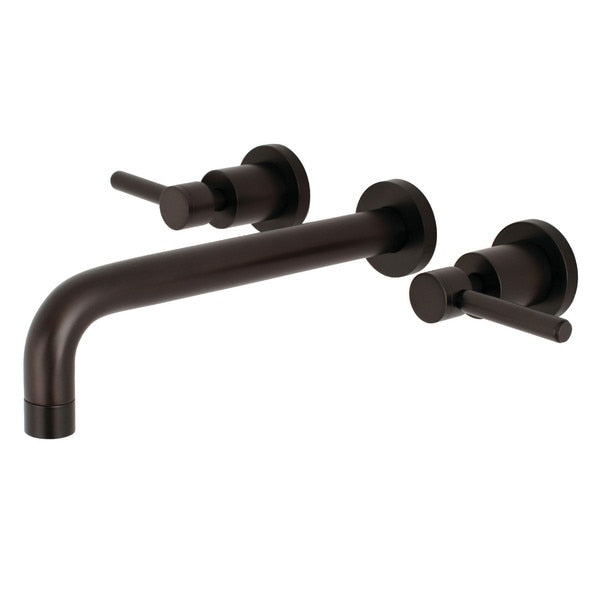 Roman Tub Faucet, Oil Rubbed Bronze, Wall Mount