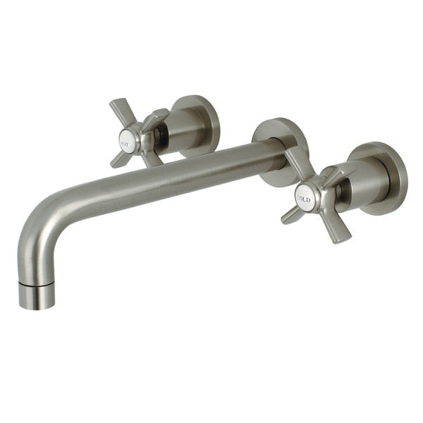 Roman Tub Faucet, Brushed Nickel, Wall Mount
