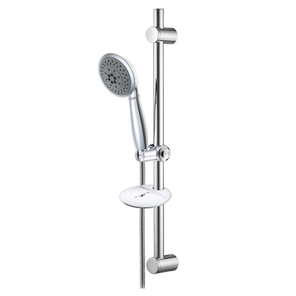 Hand Shower, Polished Chrome, Wall Mount