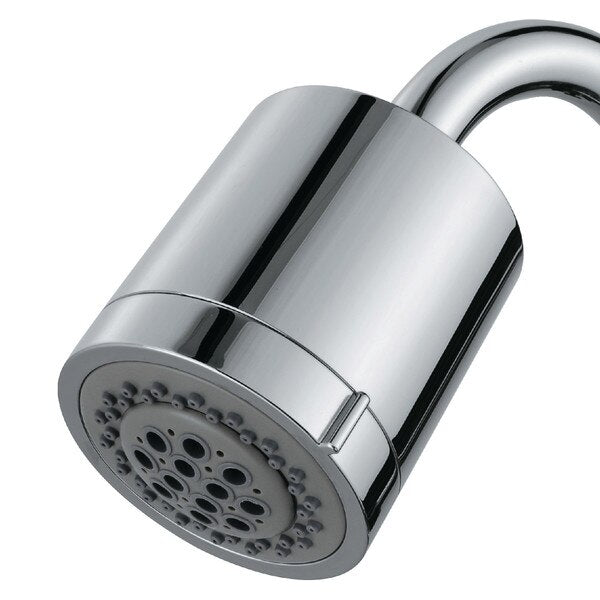 Shower Head, Polished Chrome, Wall Mount