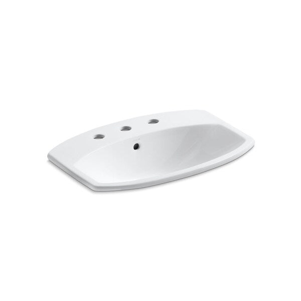 Cimarron Self-Rimming Lavatory With 8
