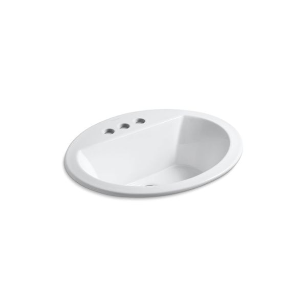 Bryant Oval Self-Rimming Lavatory Wit