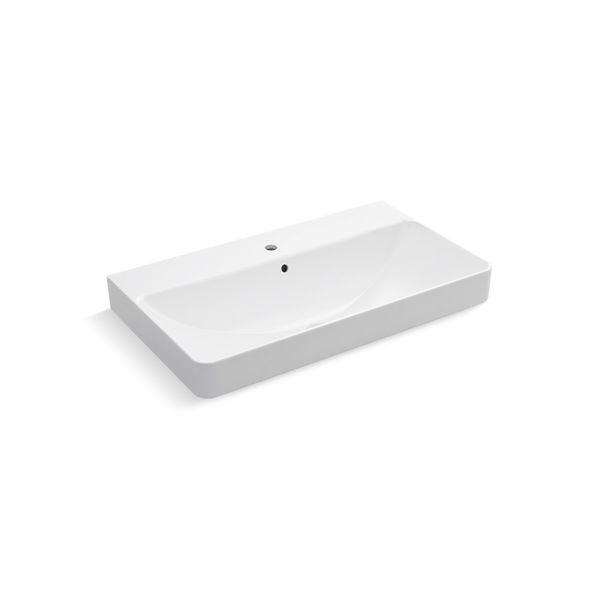 Vox Rectangle Trough Vessel Bathroom