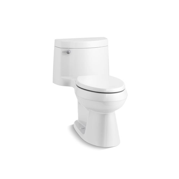 Cimarron Comfort Height One-Piece, Vitreous China, White