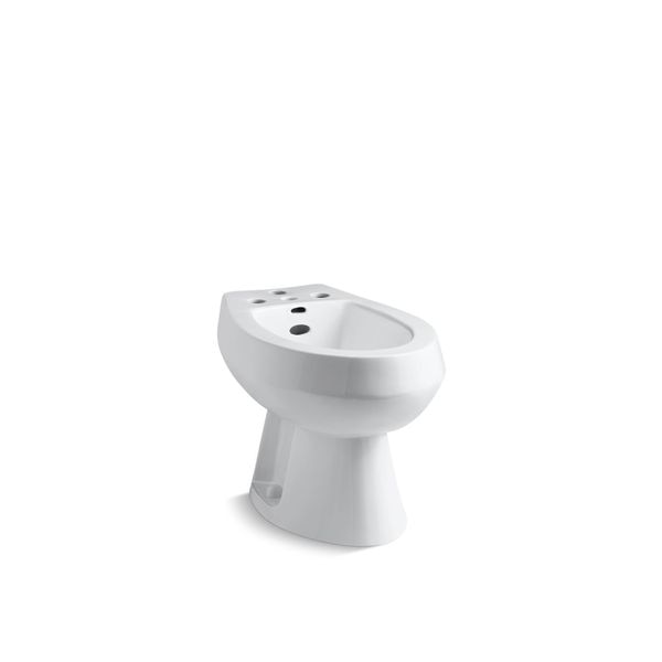 San Tropez Bidet, Plumbed For Vertica
