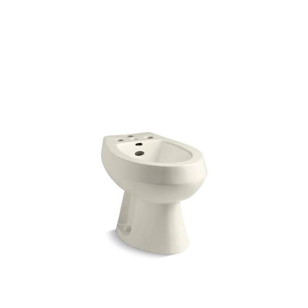 San Tropez Bidet, Plumbed For Vertica